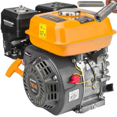Benzínový motor 7HP OHV, hřídel 19mm PM-SSP-719T, Powermat PM1232 | Zboží Auto