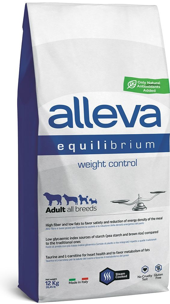 Alleva Equilibrium Weight Control Adult All Breeds 12 kg