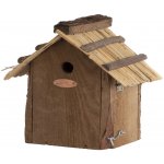Esschert Design Budka "Best for Birds" antik Sýkora modřinka 27 cm přírodní dřevo – Hledejceny.cz