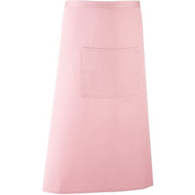 Premier Zástěra Colours PR 158 do pasu dlouhá COT39015804899-pink Růžová – Hledejceny.cz