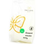 Natural Jihlava Mouka ovesná celozrnná 300 g – Zboží Mobilmania