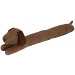 Home Styling Collection Ochrana proti průvanu, pejsek 90 cm hnědá – Zboží Dáma