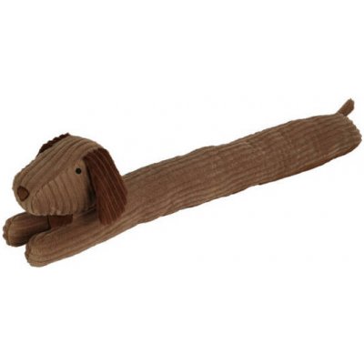 Home Styling Collection Ochrana proti průvanu, pejsek 90 cm hnědá – Zboží Dáma