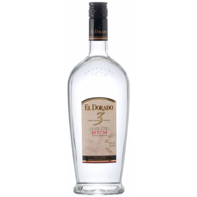 Rum El Dorado 3y 40% 0,7 l (holá láhev) – Zboží Mobilmania