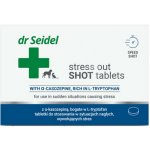 DR SEIDEL Přípravek uklidňující Stress out SHOT tablety pro psy a kočky 10 tablet – Hledejceny.cz