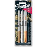 Sharpie Metallic Fine 3 ks 2027 – Zboží Mobilmania