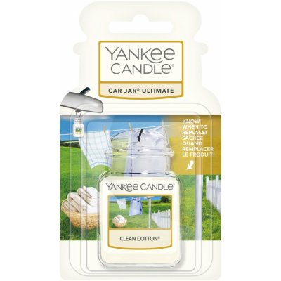 Yankee Candle Clean Cotton papírová visačka – Zbozi.Blesk.cz