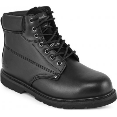 PortWest Steel Action SBP HRO kotníková obuv černá – Zboží Mobilmania