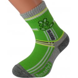 KUKS Dětské antibakteriální ponožky FELIX Zelené