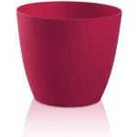 PLASTKON květináč Ella 25 cm - matná vínový – Zbozi.Blesk.cz