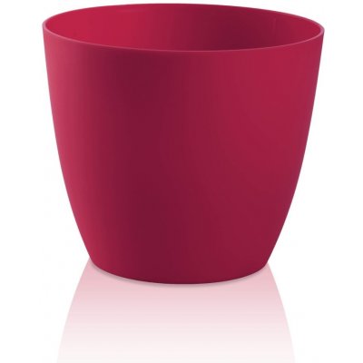 PLASTKON květináč Ella 25 cm - matná vínový – Zbozi.Blesk.cz