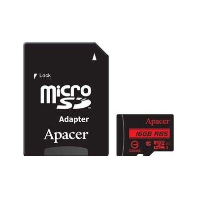 Apacer microSDHC 16 GB UHS-I U1 AP16GMCSH10U5-R – Hledejceny.cz