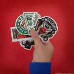 Cinereplicas samolepky 4. série Stranger Things – Zboží Dáma