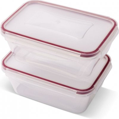 Lamart LT6062 Set dóz CLIP obdélník 2 × 0,7 l – Hledejceny.cz