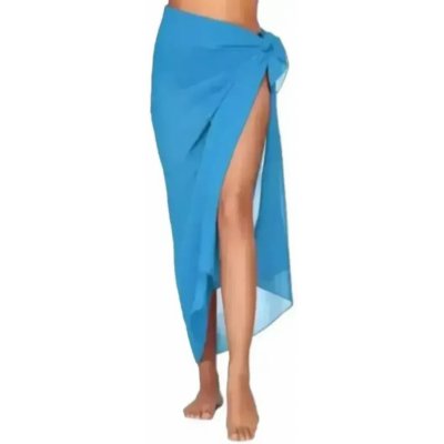 Amparo Miranda plážová sukně Chiffon S202 modrá – Zboží Dáma