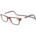 Dioptrické brýle HB Brýle na čtení s magnetickým spojem V3096 hnědé – Zboží Dáma