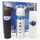 Cuba Blue EDT 100 ml + voda po holení 100 ml + deospray 200 ml dárková sada