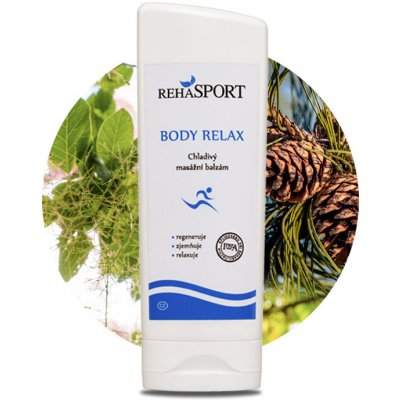 Reha Cosmetics Rehasport Body relax chladivý masážní balzám 500 ml