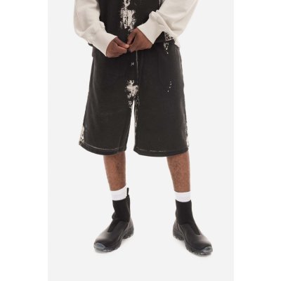 A-COLD-WALL bavlněné šortky Relaxed Studio shorts ACWMB156 BLACK černá