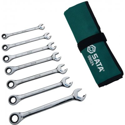 Sata Tools oboustranné ráčnové klíče 8 - 18 mm ST09024SJ – Hledejceny.cz
