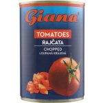 Giana Rajčata loupaná krájená 400g – Zboží Dáma