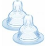 MAM Dudlík do lahve vel 2 transparentní 2 ks – Zboží Dáma