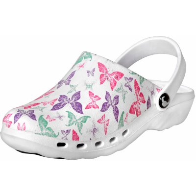 Suecos Oden Liv pantofle bílá potisk – Sleviste.cz