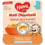 Hami talířek Těstoviny s mrkví a kuřecím masem 200 g – Zboží Dáma