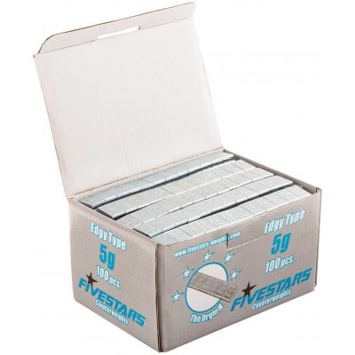 Fivestars 01-02-35, lepicí ocelové závaží 5 g pro hliníkové disky, 100 ks | Zboží Auto