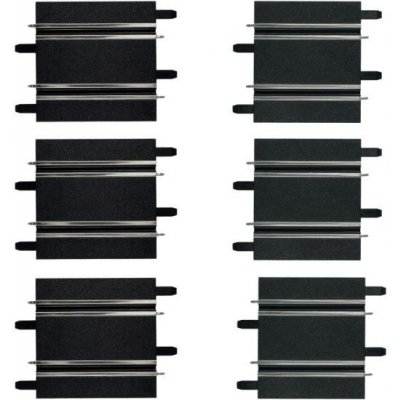 Carrera GO D143 61658 Rovinka 100 mm (6ks) – Hledejceny.cz