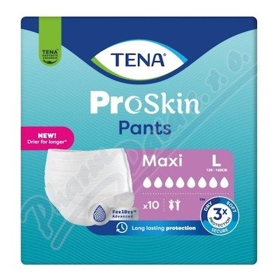 Tena Proskin Pants Maxi L 10 ks – Zbozi.Blesk.cz