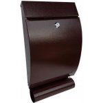 Poštovní schránka Eurobox s držákem na noviny, šedá Metal-Bud – Zboží Mobilmania