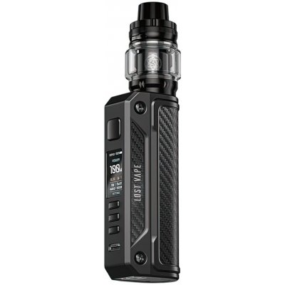 Lost Vape Thelema Solo Mod 100W Black Carbon Fiber – Zboží Mobilmania