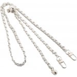 Šňůrka na mobil Braided bílo-stříbrná 126718 – Zboží Živě