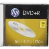8 cm DVD médium HP DVD+R 4,7GB 16x, slim, 10ks (DRE00085-3)