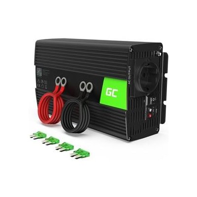 Green Cell Power Inverter 12V/230V 1000W/2000W čistá sinusovka INV09 – Sleviste.cz