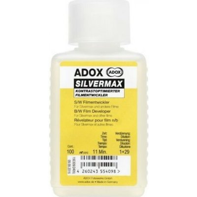 Adox Silvermax 100 ml negatívna vývojka – Hledejceny.cz