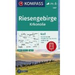 Riesengebirge Krkonose 1:50 000 - KOMPASS-Karten GmbH – Hledejceny.cz