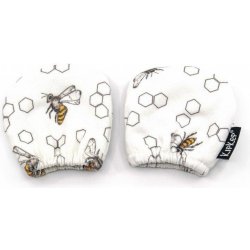 KipKep Dětské rukavice proti poškrábání Mittens ECO Bee Special