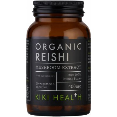 Kiki Health Reishi Extract BIO 50% polysaccharides 400 mg 60 rostlinných kapslí – Hledejceny.cz
