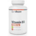 GymBeam Vitamín D3 1000 IU 120 kapslí – Zbozi.Blesk.cz