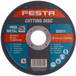 Festa Kotouč řezný 115 x 1,0 x 22,2 mm 122211 – Sleviste.cz