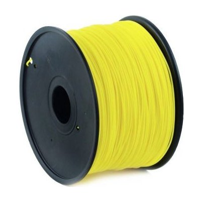 GEMBIRD 3D PLA plastové vlákno pro tiskárny, průměr 1,75mm, 1kg, žlutá; 3DP-PLA1.75-01-Y – Zboží Mobilmania