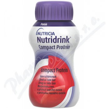 NUTRIDRINK COMPACT S PŘÍCHUTÍ LESNÍHO OVOCE POR SOL 4X125ML