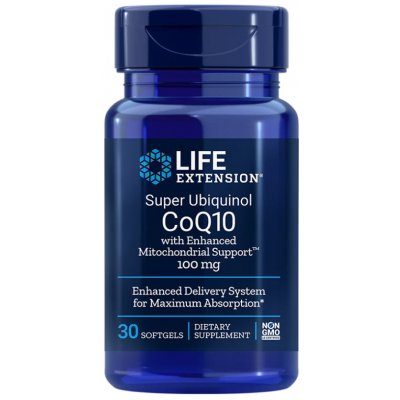 Life Extension Super Ubiquinol Co Q10 60 Tobolek – Hledejceny.cz