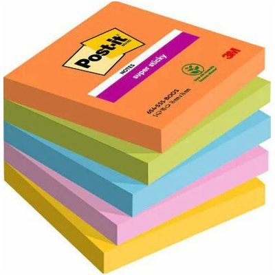 3M Post-it - silně lepicí bločky - 76 x 76 mm, 5 x 90 l., kolekce Boost – Hledejceny.cz