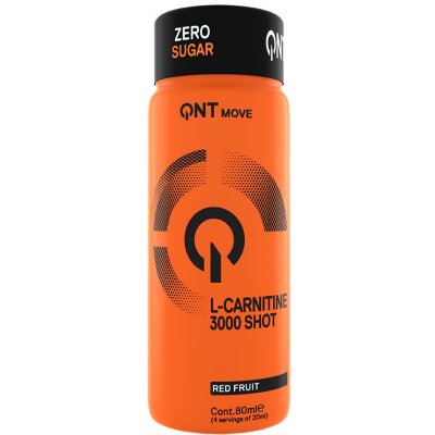 QNT L-Carnitine shot 3000 80 ml – Zboží Mobilmania