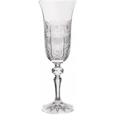 Royal Crystal Broušené sklenice na šampaňské 150 ml – Zboží Mobilmania