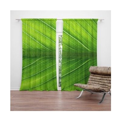 Sablio Závěs List 2: 2ks 140x250cm – Hledejceny.cz
