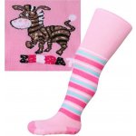 New Baby punčocháčky s ABS růžové flower princess – Zboží Dáma